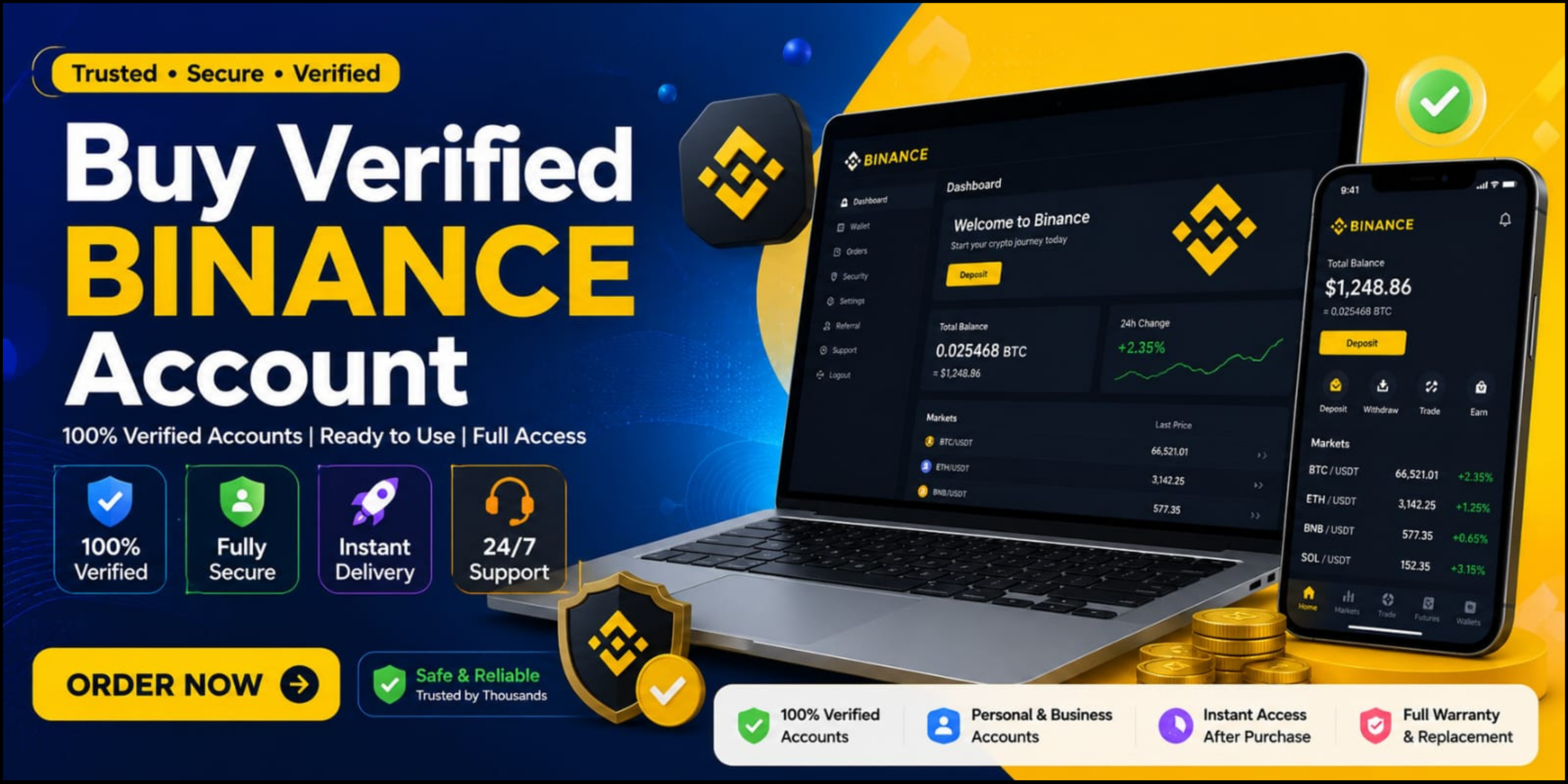Buy Verified Binance Accounts