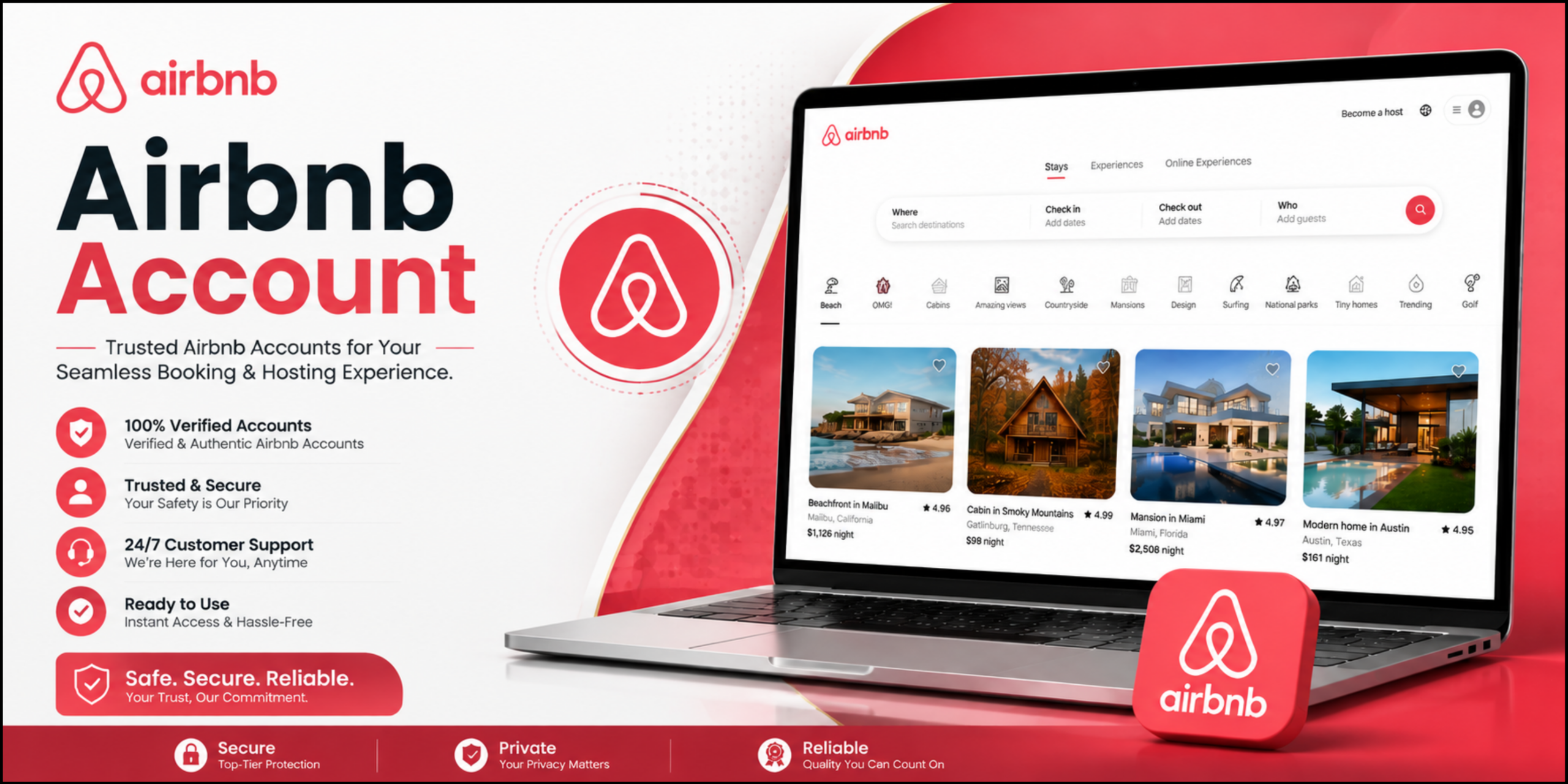 Buy Airbnb Accounts