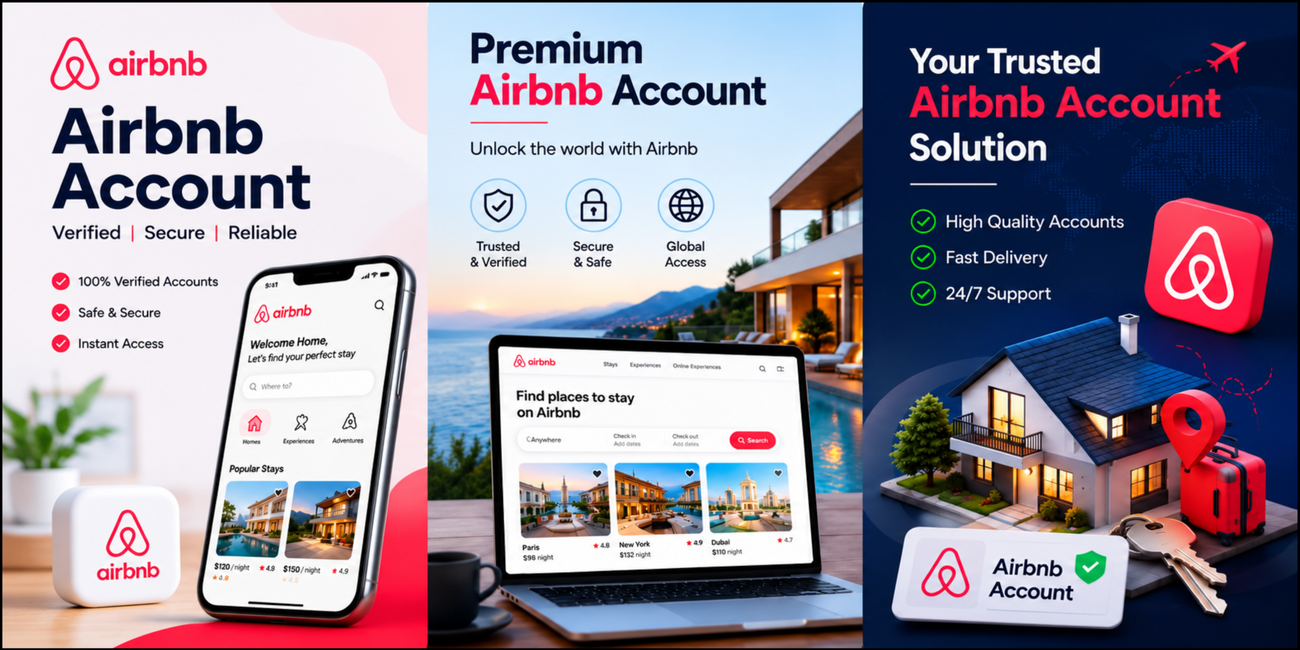 Buy Airbnb Accounts